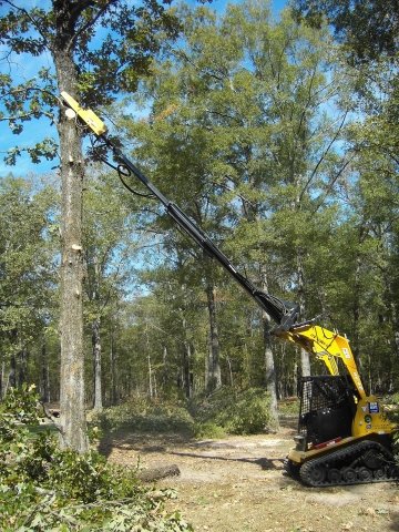 Tele-Saw on the end of an extended Tele-Boom!